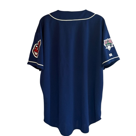 Russell Athletic Diamond Collection Cleveland Indians Jersey – Size 48 (XL) - Picture 3 of 8